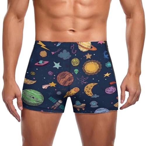 Maillot de bain slip homme Planète Rocket pour la natation performance