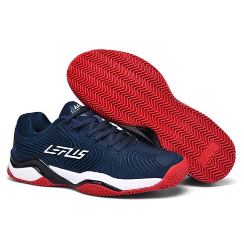 Men's Tennis Shoe Indoor Outdoor Pro Pickleball Shoes with Arch Fit Support Pickleball Sneaker for All Court Racquetball Athletic Shoes for Racquet Sport2