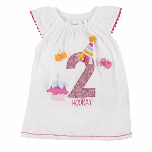 Mud Pie girls Tunic Mud Pie Birthday Tunic 2nd Birthday 2 2T US
