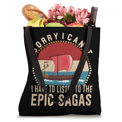 Bolsa tote musical con temática de las epopeyas griegas y Odiseo miniatura 4