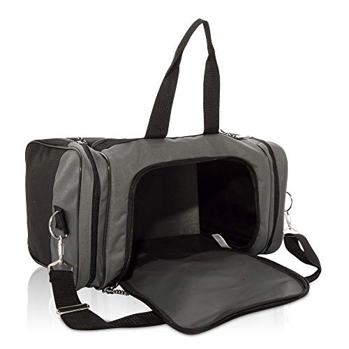 Image of DALIX 17 inch Blank Duffle Bag Duffel Bag Travel Size Sports Durable Gym Bag