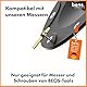BEOS® Premium Mähroboter Tuning - Drehscheibe kompatible mit Husqvarna Automower 305 | 310 | 315x | 405 | 410 | 415x | 435x | 535 AWD - Messerteller für 7X Klingen - glasfaserverstärkte Messerscheibe