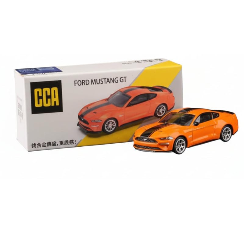 Image of CCA 1:64 Ford Mustang GT Collection Cool Car Series 3+ Years (Orange)