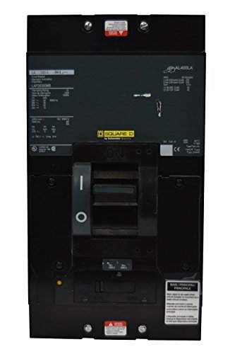 SCHNEIDER ELECTRIC 600-Volt 400-Amp LAL26400MB Molded Case Circuit Breaker 600V 400A