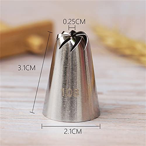 Nieuwe Russische Tulip Icing Piping Nozzles Rvs Bloem Mond Crème Gebak Tips Nozzles Tas Cupcake Cake Decorating… - Image 6