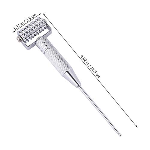 EXCEART Oor Acupunctuurpunt Sonde Stimulator Accupressuurpen Micro Naald (Zilver) - Image 4