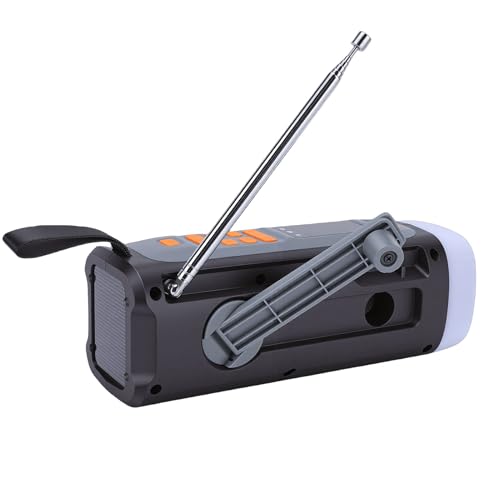 Radio de Emergencia Recargable con Bluetooth y Luz Camping miniatura 7