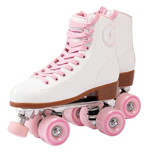 Flamingueo Roller Adulto – Patin de Ruedas para niña, Roller para niños, Patines de Ruedas 80 A, Roller, ABEC-7, Patin de Ruedas para Mujer, Talla 41 EU