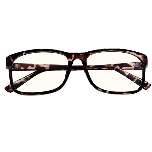 Poxas Radiation Protection glasses Square Eyeglasses Frame Anti Blue Light Blocking glasses3