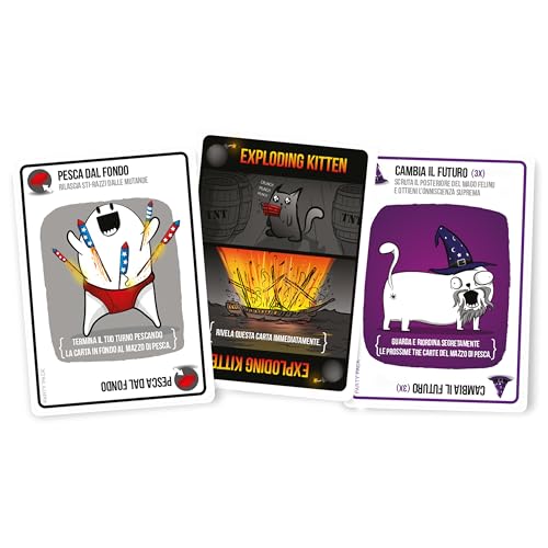 Exploding Kittens Party Pack V2 édition augmentée avec mécanique interactive - 3