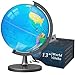 Voxelure 13" Globe for Children & Adults, Interactive World Globe for Kids with Stable Heavy Metal Base, HD Waterproof & Writable Surface, Educational STEM Learning Toy, Classroom Teaching Gift