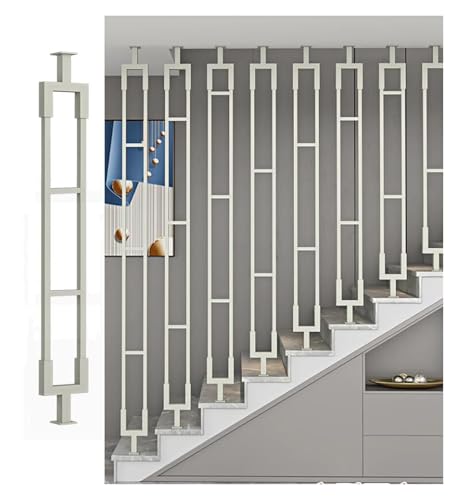 Clôture de sécurité intérieure avec balustres d'escalier en fer modulables