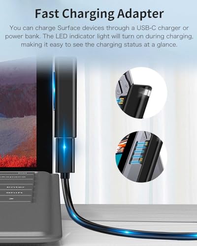 Adaptador Surface a USB-C para solucionar la falta de cargadores de viaje 4