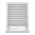 6 Packs Upgraded Cordless Light Fully Blocking Pleated Shade Blinds Light Filtering 36 in x 72 in Easy to Cut and Install, White