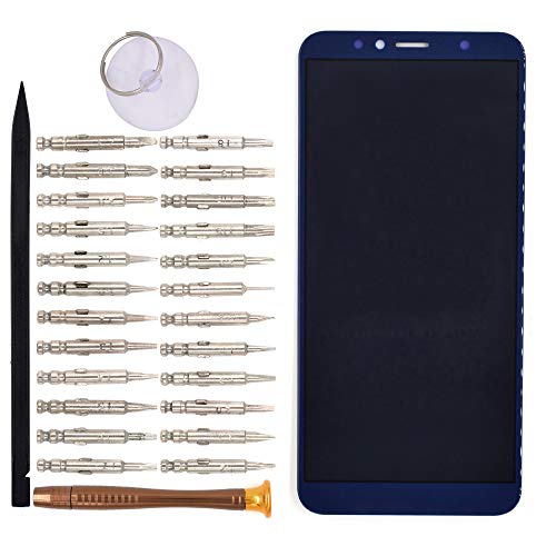 Image of LCD Screen Display with Digitizer Touch Panel Without Bezel Frame Compatible with Huawei Honor 7A AUM-TL20 AUM-AL00(Blue)