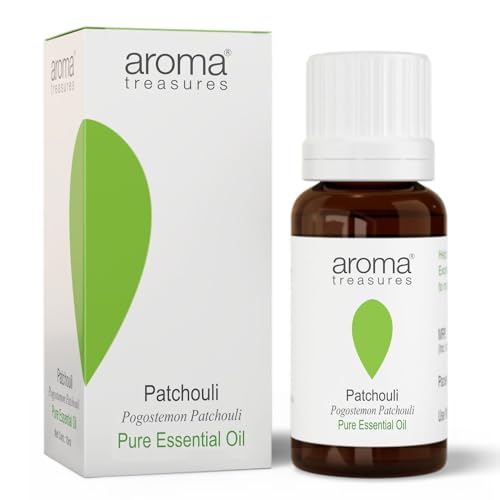 Image of Aroma Treasures 100% Pure & Natural Essential for healthy Skin /body & mind (Patchouli Essential Oil)