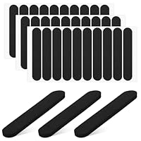 Larrel 30 Stück Hutgrößen Reduzierer, 5mm Dicker Selbstklebend Hut Größe Reduzierer Schwarzes Hutgrößenband aus Eva-Schaum Hut Schweißband Für Männer und Frauen (11 x 2 cm)