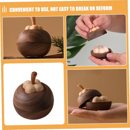 Difusor aromático eléctrico de madera KOMBIUDA diseño mangostán miniatura 7