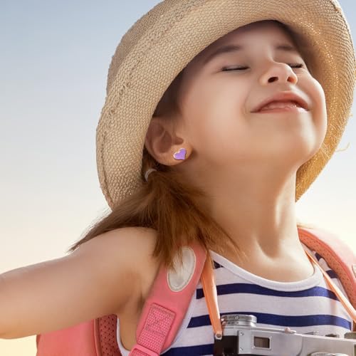 Aretes hipoalergénicos set de 10 pares regalo ideal para adolescentes 4