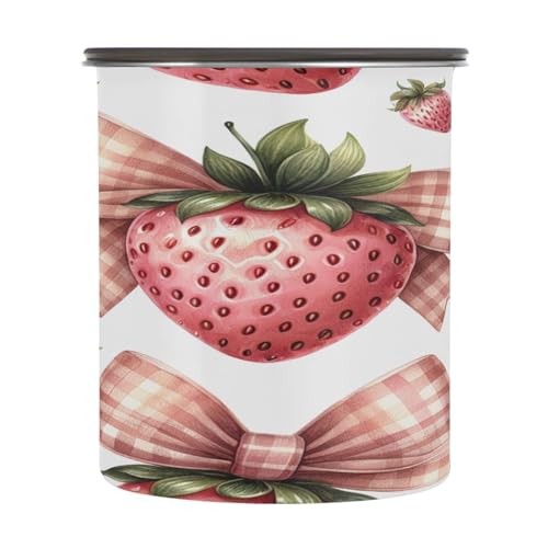 Envase hermético para café de acero inoxidable 17 oz miniatura 2