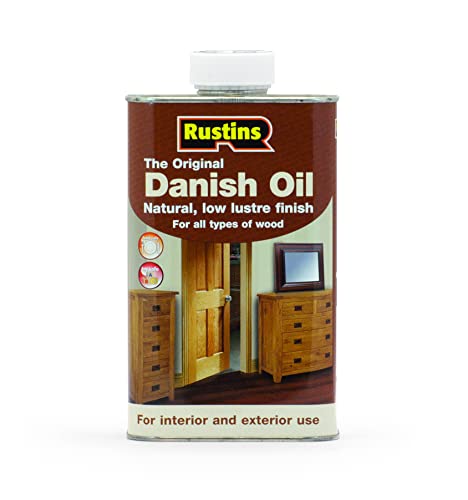 Rustins The Original Danish Oil 500ml | 16.9 Fl. Oz.