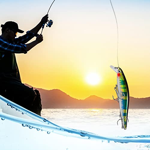 ルアー シーバス ルアー シーバス ルアー セット 、シーバス・ヒラメルアー バス釣り ルアー スペシャル ルアー セット ミノー シャッド績魚 ルアー (シーバス ヒラメ マゴチ チヌ ボラ タチウオ サゴシ エソ ハマチ メバル カマス ブラックバス ライギョ ナマズ ニジマス イワナ ブラウントラウト ウグイ) 2枚目