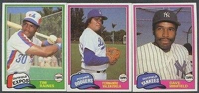 Sports Memorabilia 1981 Topps Traded & Rookies Baseball Complete Set - Baseball Complete Sets