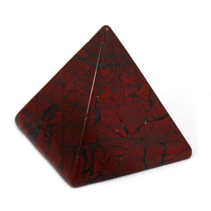 CrystalAge Poppy Jasper Pyramid - YJP3 - Small