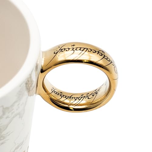 Taza Lord of The Rings One Ring 460ml Cerámica Blanca miniatura 5