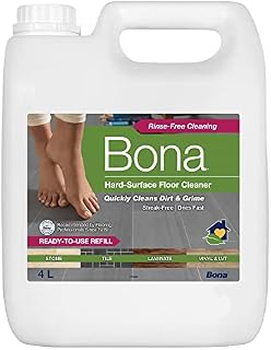 Bona Hard-Surface Floor Cleaner Liquid Refill - 4 Litre Refill Bottle