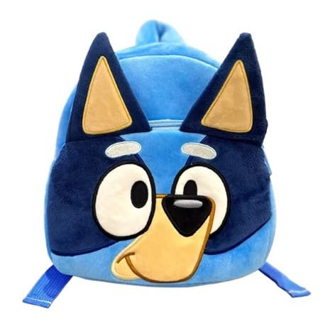 Mochila peluche Bluey suave y esponjosa con diseño adorable