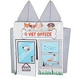 Couch Swag Play Panel for Childrens Foam Sofa Kids Couch (Vet Office)