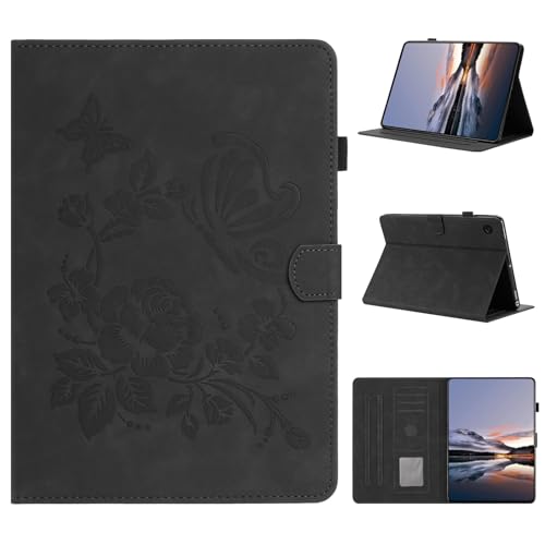 Étui Galaxy Tab A7 Lite 8.7 antichoc housse noire avec fentes cartes SM-T220 T225