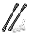 2PCS 107-154MM Universal Drive Shaft RC Upgrades for 1/10 Axial SCX10 SCX10-II Redcat D90 Gen7 /Pro RC4WD GEN8 RC Crawler,RC Upgrade Parts Hop-Ups,Steel Full Metal Drive Shaft,Black (107-154 MM,2PCS)