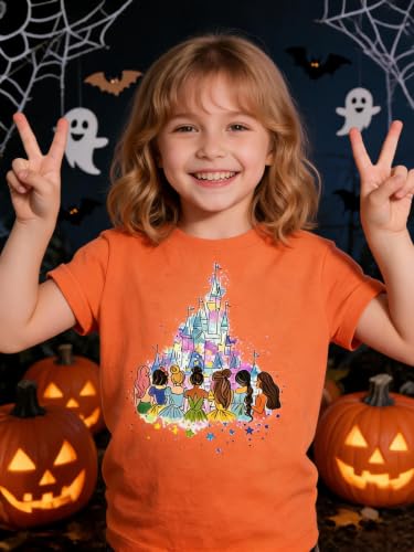 Image of Magical Shirt for Girl: Magic Kingdom Prinecess Tshirt Princess Shirts Youth Girls Cute Family Vacation Trip Tee