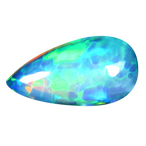 Opale naturelle 4.08 ct poire cabochon, la pierre précieuse pour sublimer vos bijoux