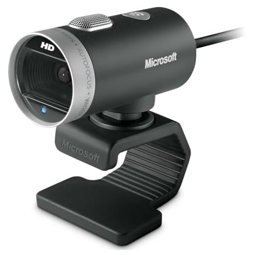 Microsoft LifeCam Cinema HD-Webcam 1280 x 720 Pixel Klemm-Halterung