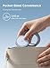 UGREEN 25W Magflow Fast Wireless Charger Pad, Magsafe Qi2 Certified Charging Mat for iPhone 17/16/15/14/13/12 Series AirPods, Compact Slim Travel-Friendly Design