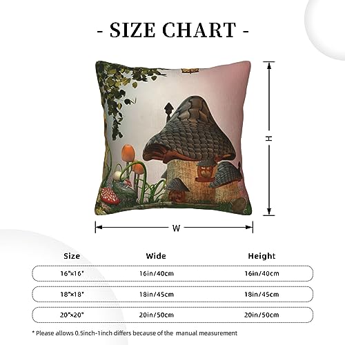 Housse de coussin velours côtelé champignon pour relooker un salon - 5