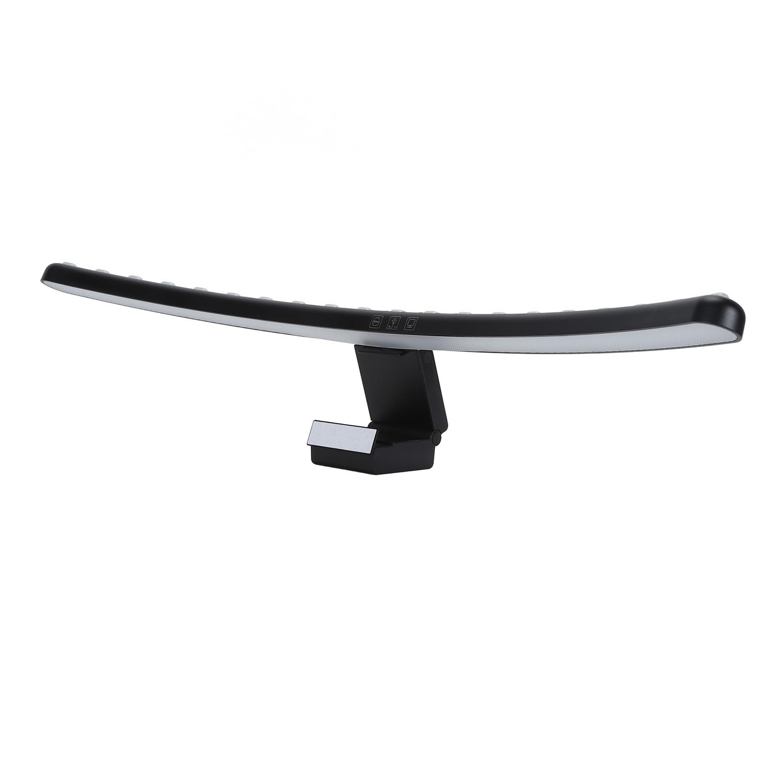 Jectse Barre Lumineuse de Moniteur avec Rétroéclairage RVB, Barre D'écran Incurvée pour Réduire la Fatigue Oculaire, Lampe de Moniteur à Commande Tactile, Lampe de Bureau LED USB pour