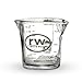 Rattleware 3-Ounce RW Logo Shot Pitcher, Glass