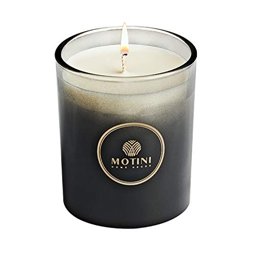 MOTINI Scented Jar Candle Black Fig Aromatherapy Candle, Natural Soy Wax & 100%