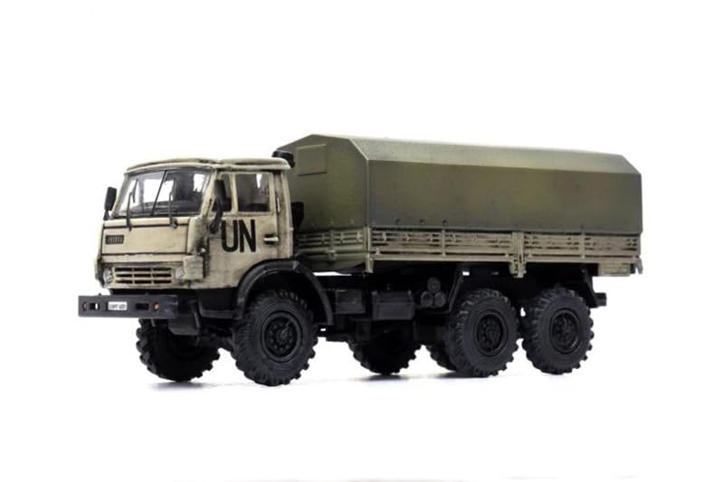 Kamaz 43101 véhicule militaire UN 1/72 tank modèle réduit FloZ Afghanistan