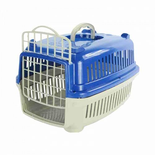 Caixa de Transporte Mais Dog N.03 Azul Cor:Cinza;Tamanho:03