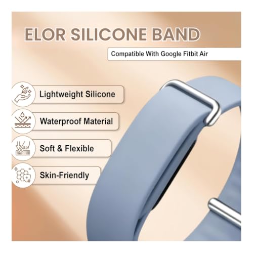 Image of ELOR Replacement Strap /Band compatible with Google Fitbit Air