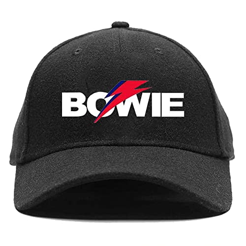 Cappello (Unisex-U) Aladdin Sane Bolt Logo (Nero)