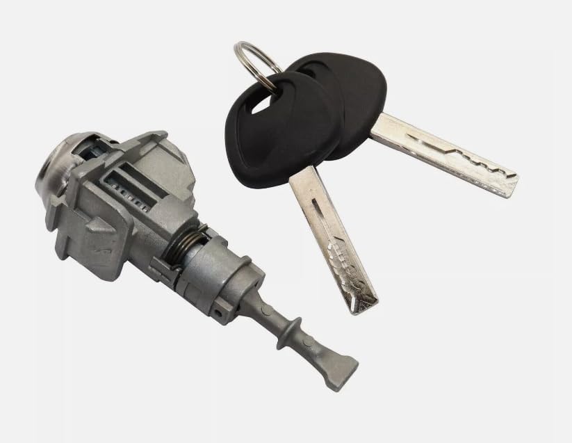 Fit For Kia 2012-2017 Rio Front Left Hand Door Lock Cylinder w Key Set 81970-1WA00 819701WA00