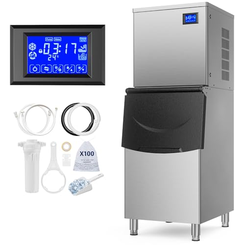 TUATNUT 700 lb Commercial Ice Machine