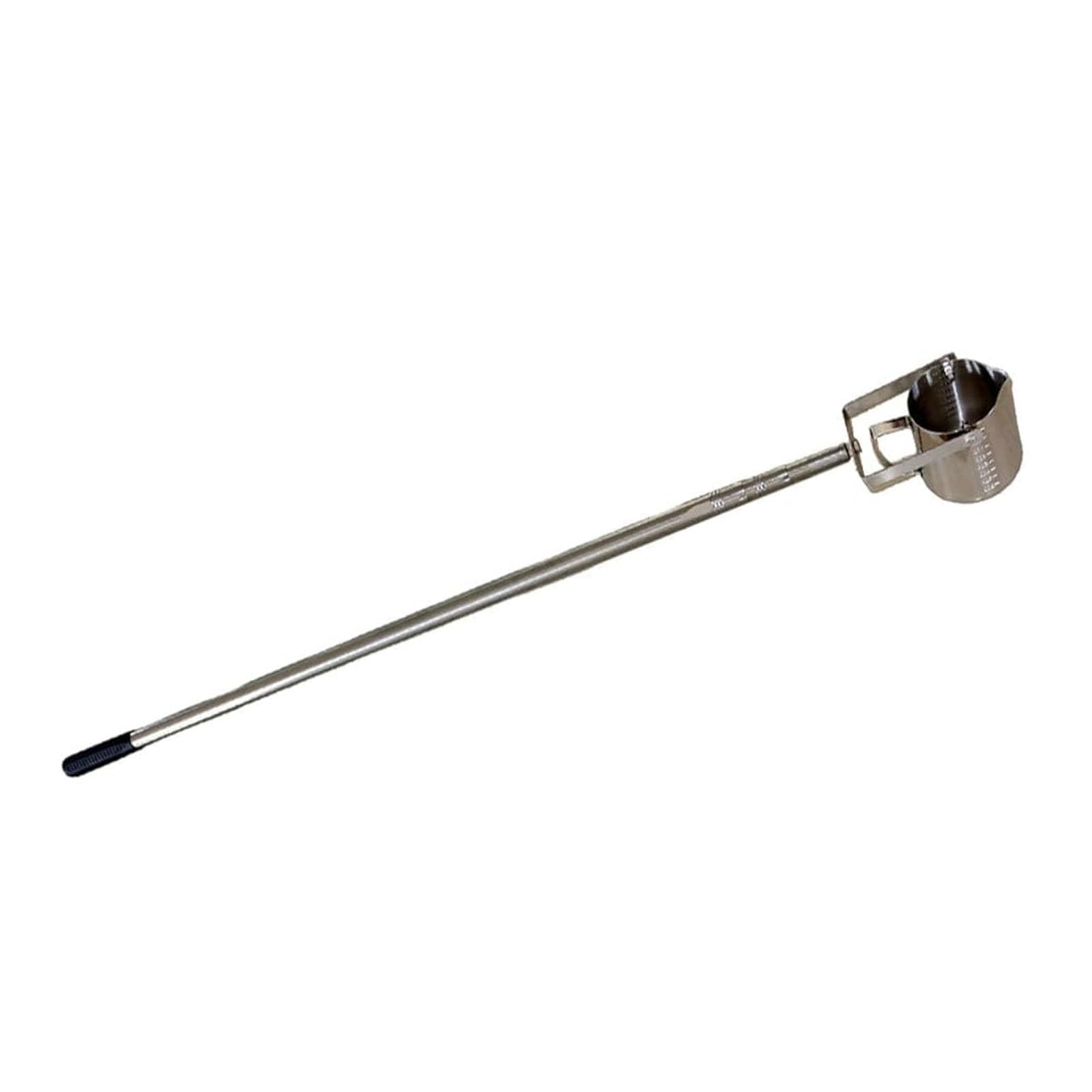 Campionatore d'acqua telescopico regolabile, in acciaio inossidabile 304 e plastica per uso alimentare, 1000 ml, si estende da 2 a 7 m per campionamento ambientale, industriale e di acque reflue