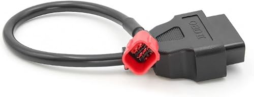 Miniatura 8 de Motocicleta OBD 16pin a 6 pin diagnóstico cable de extensión para Honda motocicleta 6 pin a OBD adaptador escáner lector convertidor